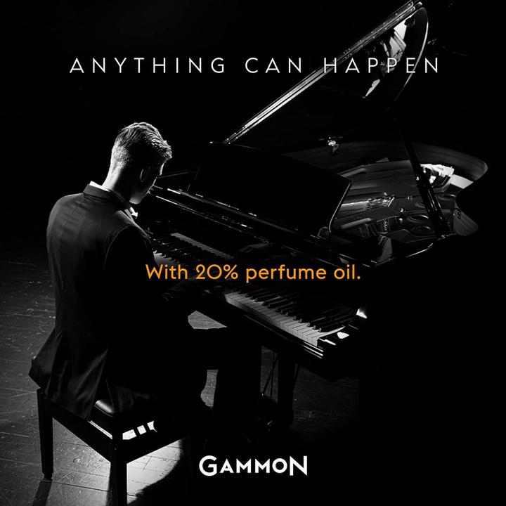 Image du produit Gammon 8741 Black Notes Parfum Starter Set A (2x20 ml), le parfum boisé et sucré BLACK PIANO pour hommes (Eau de parfum, 40 ml)