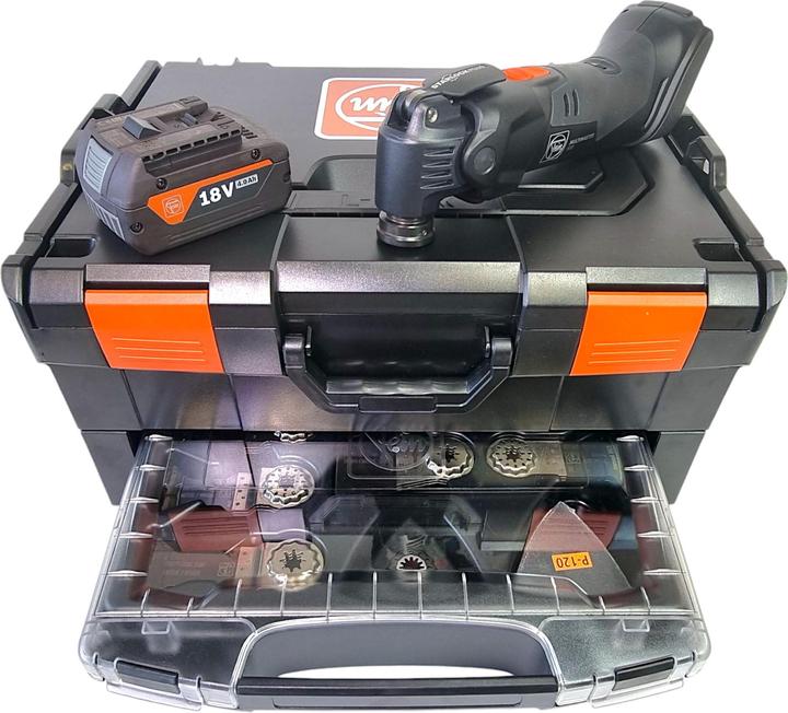 Productafbeelding Fein Multimaster AMM 500 Plus AS snoerloos multifunctioneel gereedschap 18 V Starlock Plus Black Edition