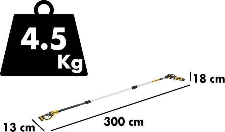 Produktbild DeWalt DCMPS567NXJ (Akku Kettensäge)