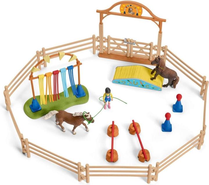 Image du produit Schleich Farm World 42481 Pony Agility Training