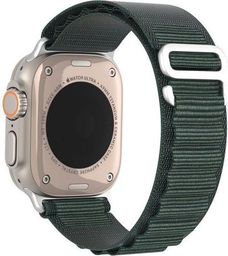 Dux Ducis Bracelet à boucle sport (45 mm, 44 mm, 42 mm, 49 mm, Nylon, Apple Watch Ultra, Apple Watch Series 2, Apple Watch Series 3, Apple Watch Series 1, Apple Watch Series 4, Apple Watch Series 5, Apple Watch Series 6, Apple Watch Series 7, Apple Watch Series 8, Apple Watch Series 9, Apple Watch SE, Apple Watch Ultra 2)