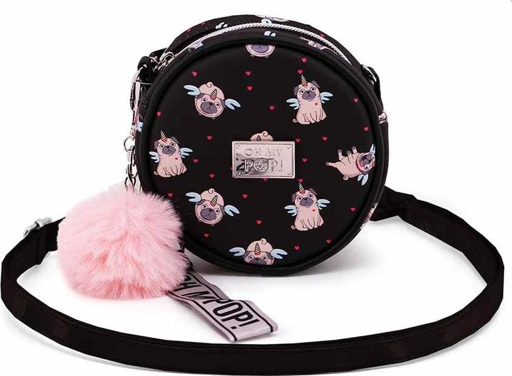 Produktbild Oh My Pop! Small Round Shoulder Bag Pug