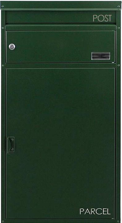 Produktbild SafePost 65 Briefkasten mit Paketfach racinggreen