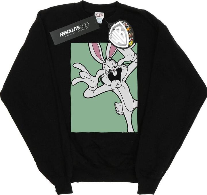 Immagine prodotto Looney Tunes Bugs Bunny Funny Face Felpa Donna (L)