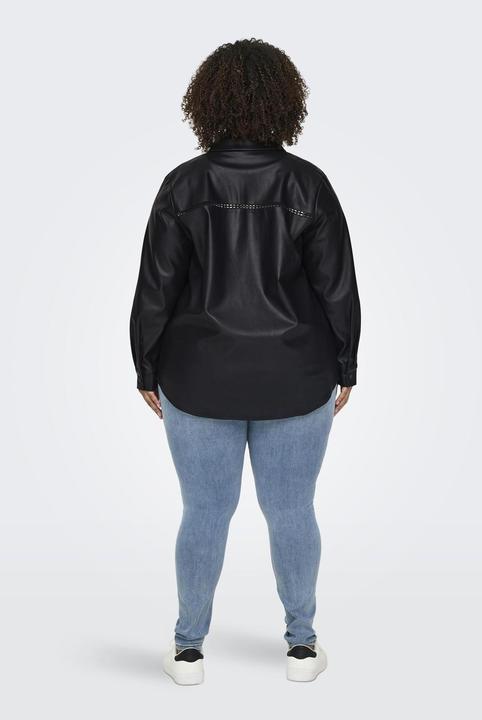 Produktbild Only CARTANA Kunstlederhemd Kunstlederhemd (52)