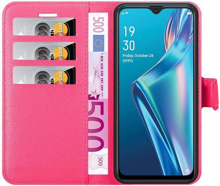 Actual product image Cadorabo Book with stand function cover (Oppo A12)