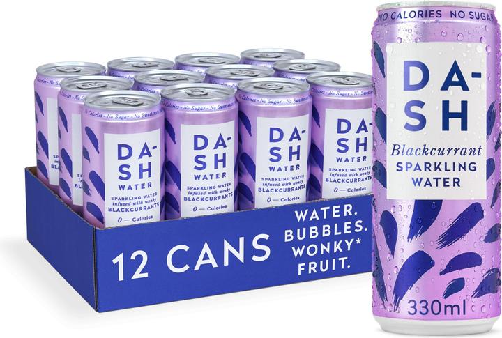 Dash Water Blackcurrants (12 x 33 cl)