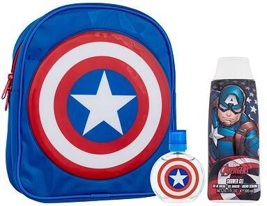 Image du produit Captain America Eau De Toilette Vaporisateur 50ml Set 3 pièces (Eau de toilette, 50 ml)