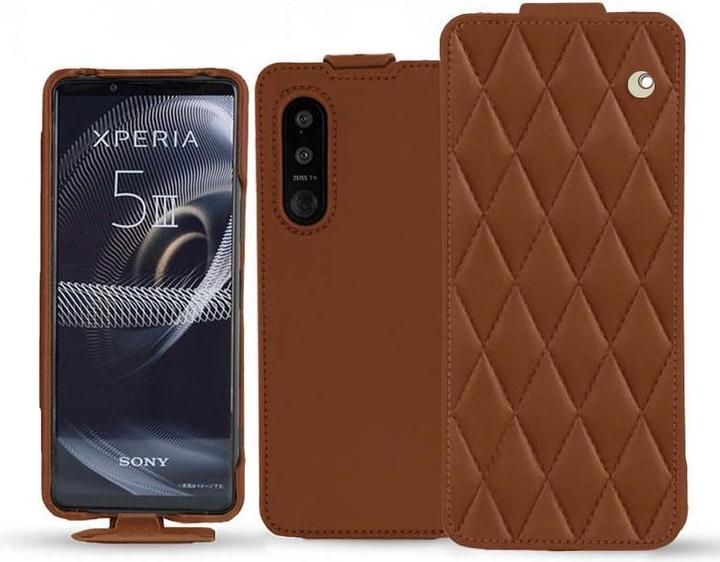 Actual product image Noreve Vertical leather shell (Sony Xperia 5 III)
