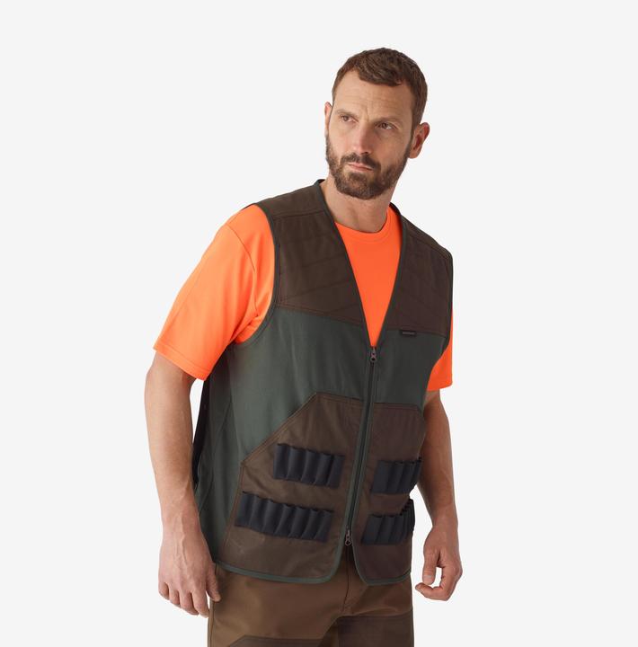 Solognac Jagdweste 100 Kleinwildjagd zweifarbig