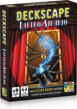 Immagine prodotto DV Giochi Deckscape - Dietro il Sipario (Italiano)