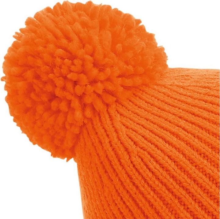 Produktbild Beechfield Engineered Ripp Strickbommelmütze (One Size)