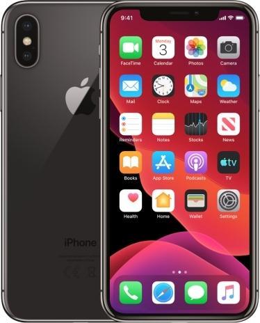 Renewd iPhone X (64 GB, Grey/anthracite, 5.80", 12 Mpx, Single SIM, A / Like new)