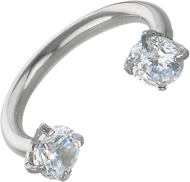 Immagine prodotto Bijouteria Piercing orecchio (Acciaio inossidabile, Zirconia)