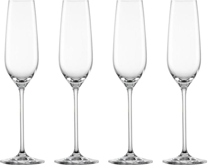 Schott Zwiesel Fortissimo champagne glass (24 cl, 4 Glasses, Champagne glasses)