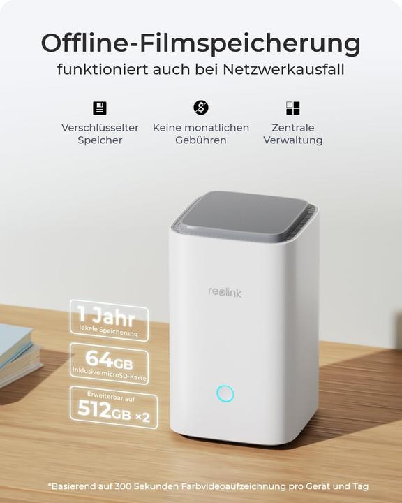 Actual product image Reolink Home Hub Argus B310 Security System (2304 x 1296 Pixels)