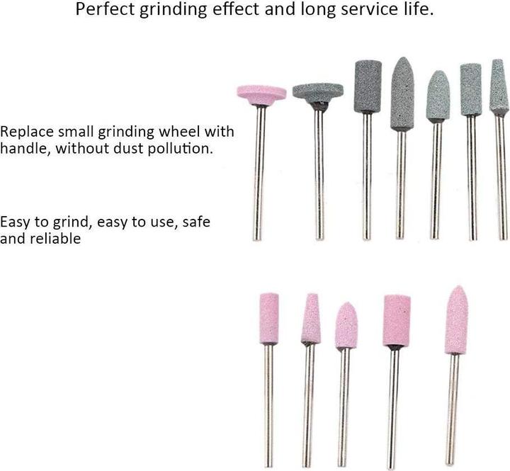 Image du produit Yuyte Schleifkopf-Set für Maniküre & Pediküre (100 Stück) (100 x)