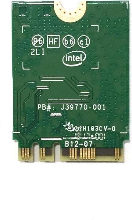 Actual product image Intel AC 9260 (M.2 A Key)