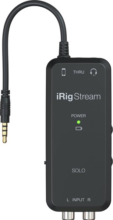 Immagine prodotto IK Multimedia iRig Stream Solo (Jack da 3.5mm)