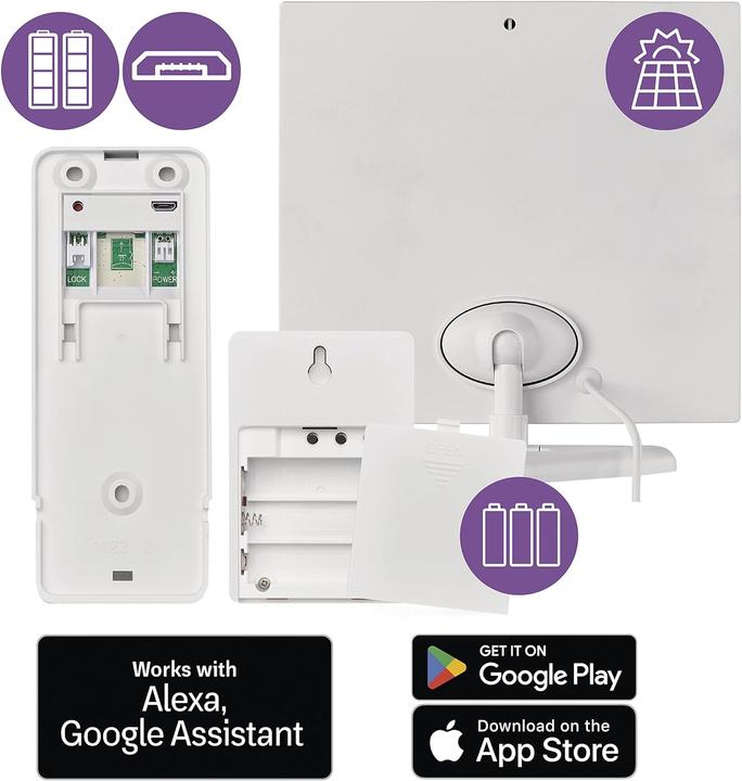 Actual product image Emos GoSmart videozvonek IP-09D DC (Wi-Fi)