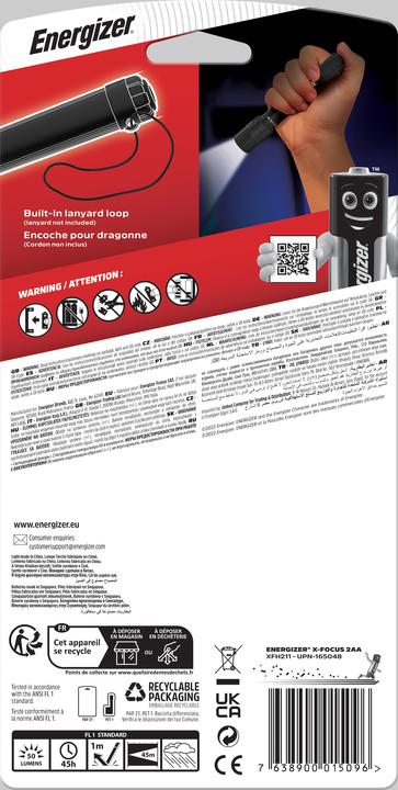 Produktbild Energizer X-Focus (12.10 cm, 50 lm)