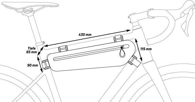 Immagine prodotto Zefal Z Adventure C3 (3.30 l, Borsa telaio)