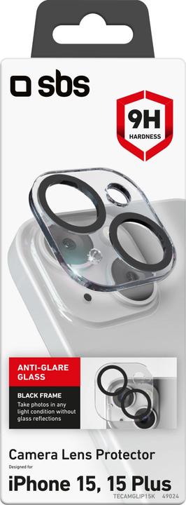 Actual product image SBS Glass SP Camera Lens iPhone 15/15 Plus (1 Piece, Apple iPhone 15 Plus, Apple iPhone 15)