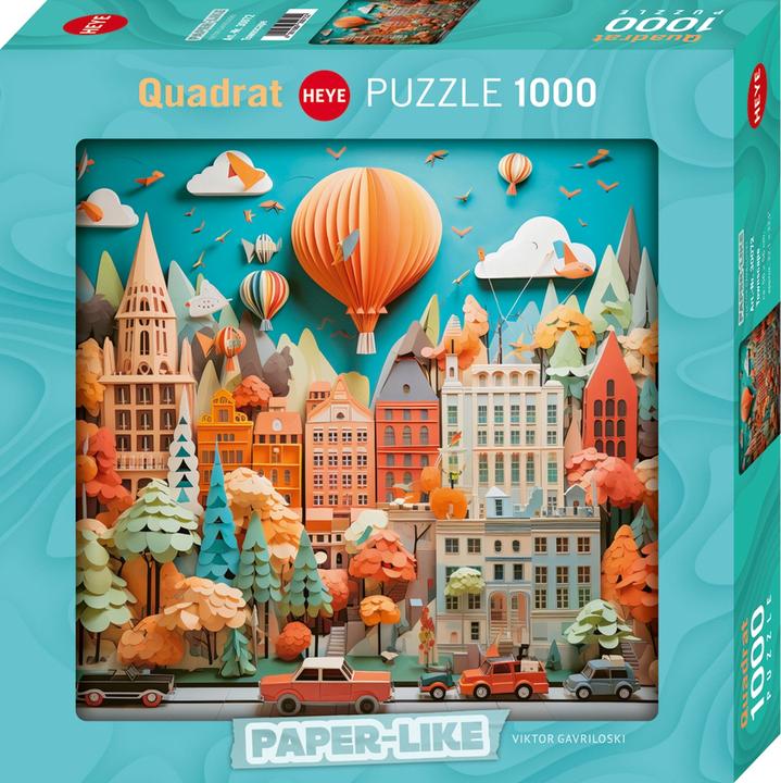 Actual product image Heye Townscape Square 1000 parts (1000 pieces)