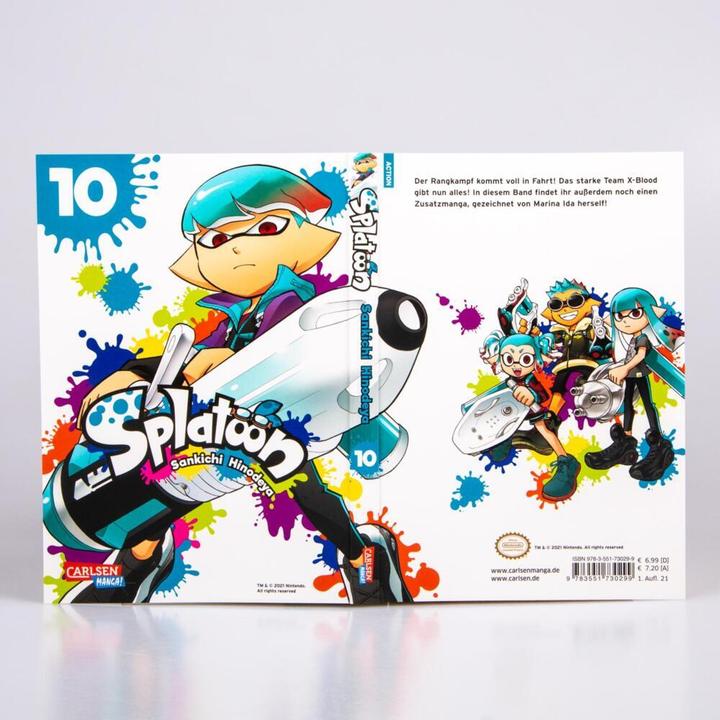 Image du produit Splatoon 10 (Allemand, Sankichi Hinodeya, 2021)