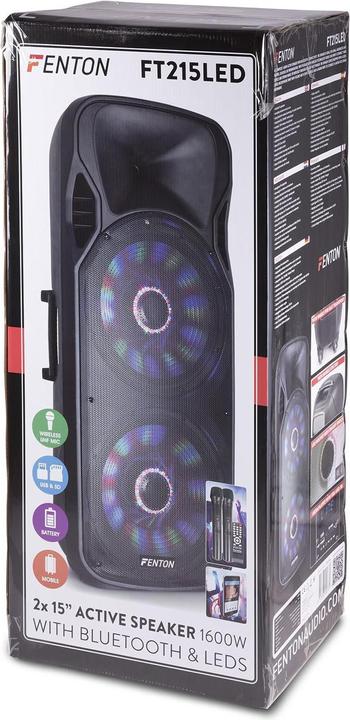 Actual product image Fenton FT215LED (Active, 1x 1600 W)
