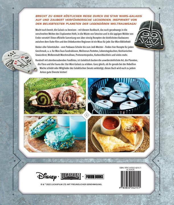 Image du produit Panini Star Wars: Galaktisch Backen (Allemand, Éditions Insight, LUCASFILM, 2022)