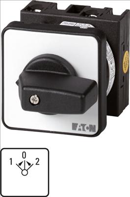 Actual product image Eaton T0-1-8214/E Change-over switch 019863 Kont2 20A 2>0 1 45° momentary Mounting