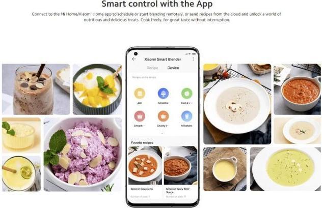 Immagine prodotto Xiaomi Frullatore intelligente UE (Spina UE, 1000 W)
