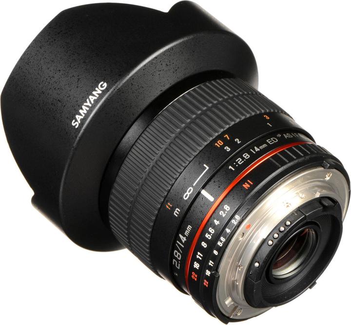 Actual product image Samyang 14mm f/2.8 ED AS IF UMC - Nikon F (Nikon F, full size)