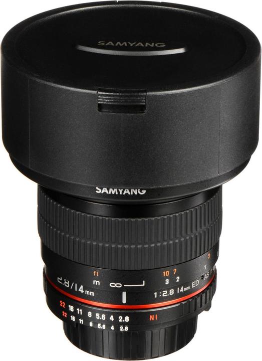 Actual product image Samyang 14mm f/2.8 ED AS IF UMC - Nikon F (Nikon F, full size)