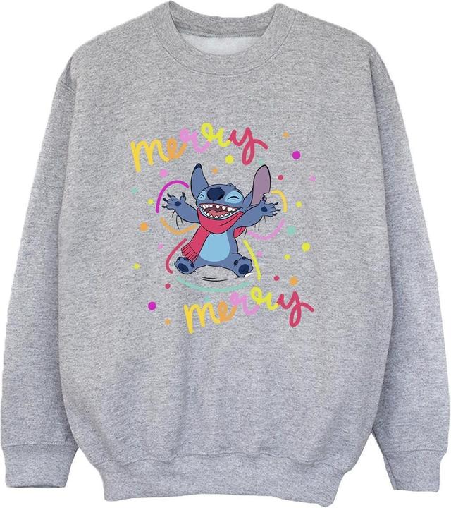 Disney Lilo & Stitch Merry Rainbow Sweatshirt Jungen