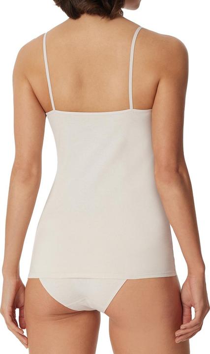 Actual product image Schiesser 2 Pack Cotton Lace Spaghetti Top (46)