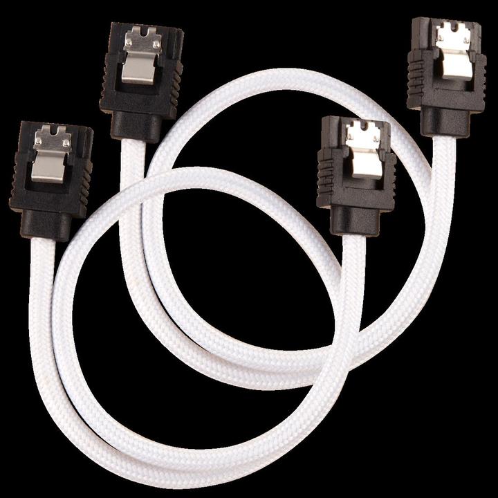 Productafbeelding Corsair Sleeved SATA 2-pack