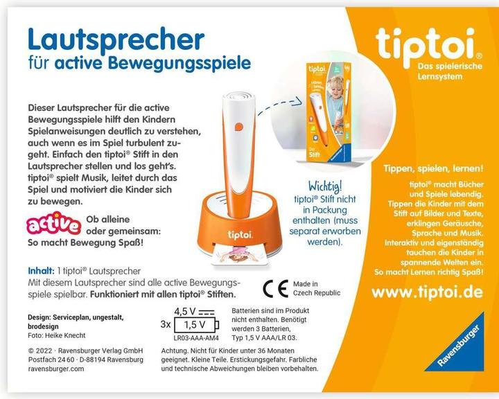 Produktbild tiptoi Lautsprecher (Deutsch)