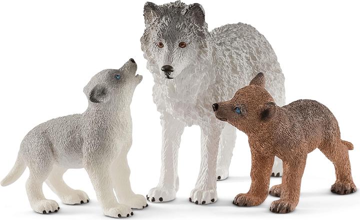Produktbild Schleich Wölfin mit Wolfswelpen