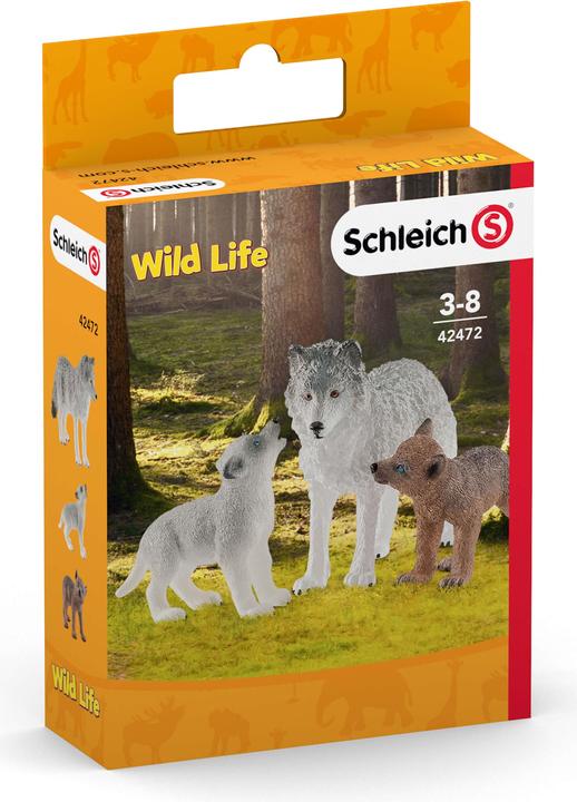 Produktbild Schleich Wölfin mit Wolfswelpen