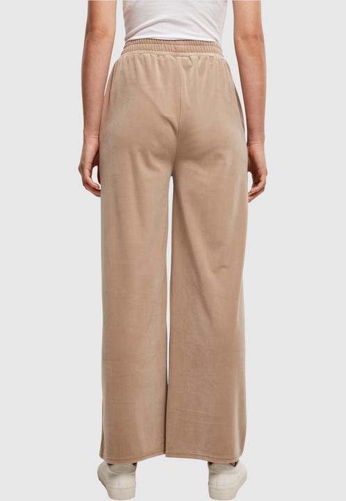 Immagine prodotto Urban Classics Pantaloni da ginnastica in velluto a vita alta da donna (M)