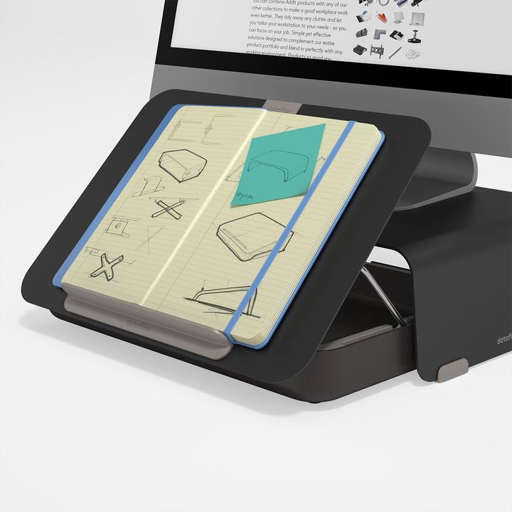 Actual product image Dataflex Addit Bento monitor riser