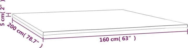 Actual product image VidaXL Ljiljana (160 x 200 cm)