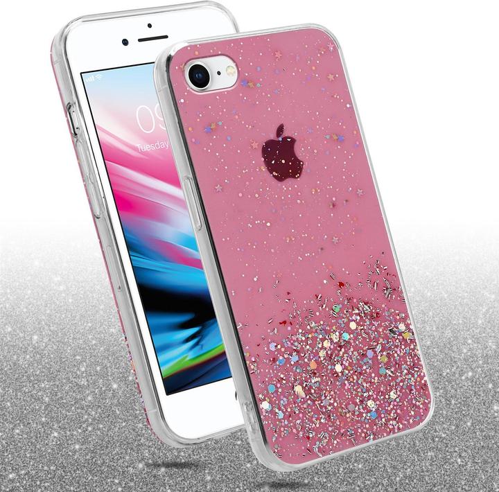 Produktbild Cadorabo TPU Cover funkelnder Glitter (Apple iPhone 7, Apple iPhone SE (2nd Gen))