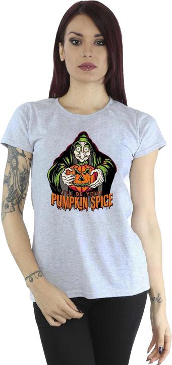 Actual product image Disney Womens/Ladies Pumpkin Spice Evil Queen Villains T-Shirt (L)