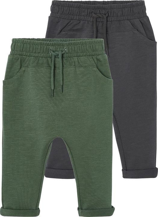 Produktbild Vertbaudet 2er-Pack Baby Sweathosen mit Dehnbund Basics (80)