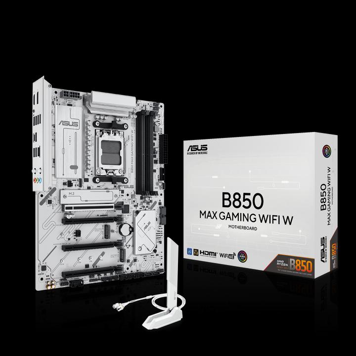 Actual product image ASUS MB B850 MAX GAMING WIFI W (AM5, AMD B850, ATX)