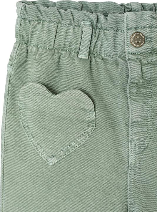 Produktbild Vertbaudet Mädchen Paperbag-Hose mit Herztaschen (92)