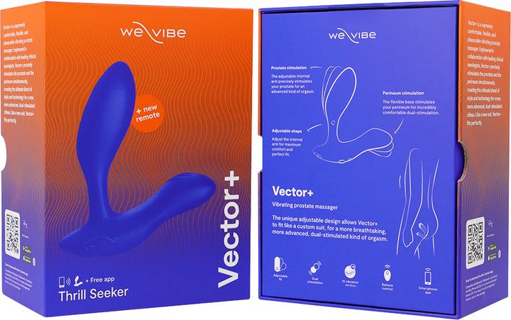 Actual product image We-Vibe Vector Plus